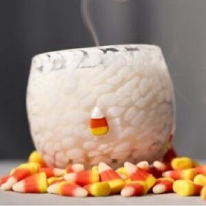 Mystic confetti icon candy corn candle